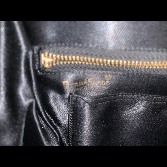 Coblentz vintage black suede purse - Picture 7 of 10